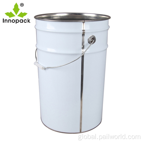 Large Metal Bucket With Handle 6 gallon metal tin buckets large with lid Supplier